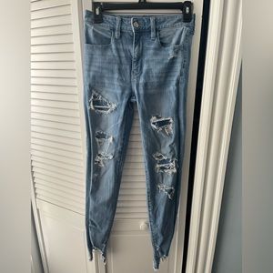 American Eagle 360 next level stretch jeans, size 2